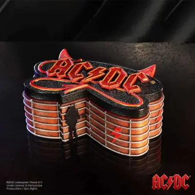 Figurine acdc guitar inspired box
